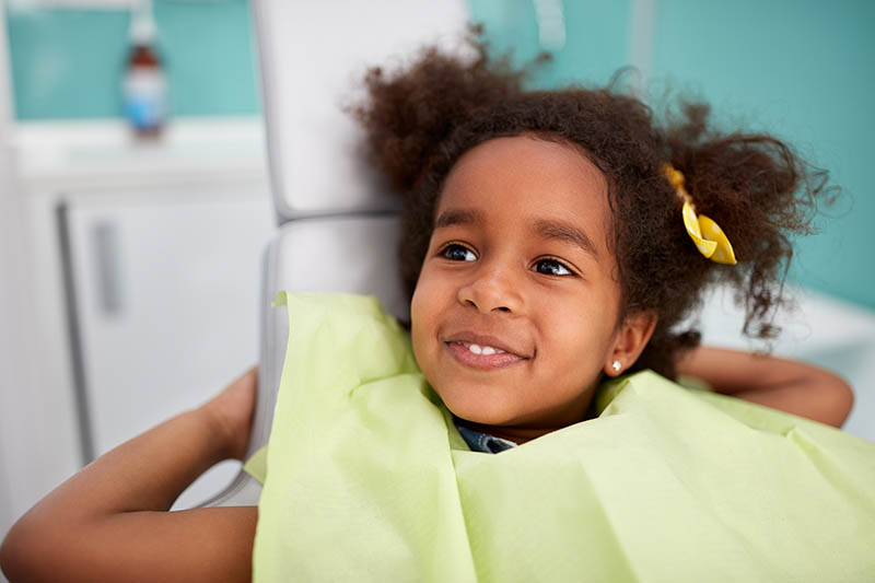 child with no tooth decay